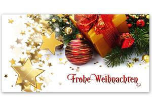 Multicolor Geschenkgutschein Gutscheinvordrucke Gutschein bestellen pos X229 für Weihnachten Weihnachtsfest xmas X-mas Weihnachtsmotiv Weihnachtsgutschein