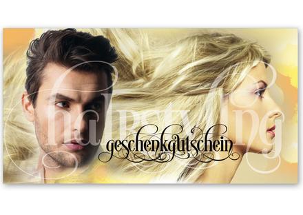 Gutscheinkarte Geschenkgutscheine geschenkgutscheine.com bestellen Klappkarten pos-hauer K262 Friseurgutschein Friseurgeschäft Friseursalon Friseur hairstyling Frisör Coiffeur Haarstudio Coiffure Coifför