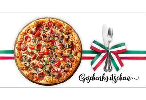 Gutschein für italienische Restaurants