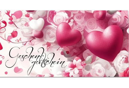 Gutscheine zum Falten für Muttertag und Valentinstag