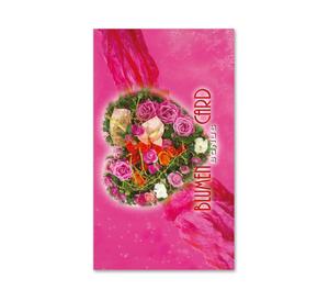 Kundenkarte Kundenkarten Kundenbindung Bonuskarte Treuepass BL59 Blumenhändler Blumenhandlung Blumen Blumengeschäft Blumengutschein