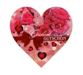 Gutschein Geschenkgutscheine Geschenk Gutscheine für Kunden Druckerei blanko bestellen Karten U450 für Unternehmen Firma Firmen Kunden Druckerei Werbemittel Büroartikel Muttertag Muttertagsgutschein 14. Februar Valentinstag