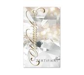 Schmuck-Zertifikat Schmuckzertifikat Schmuckcertificate SC554 Schmuck Jewelen Juwelier Gold und Silberschmiede