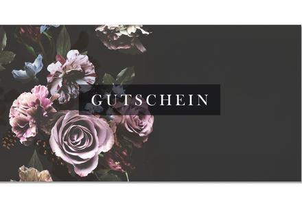 Geschenkgutschein Multicolor zum Falten: Vorderseite der Geschenkgutscheine gefaltet Gutschein für Einzelhandel Firmen Geschäfte