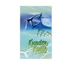 Kunden-Karte Kunden-Karten Kundencard Bonuskarten Kundenkarten OP564 Optiker Brillen Optik