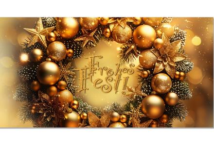 Gutschein zum Falten für Weihnachten