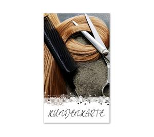 Kundenkarte Kundenkarten Kunden-Cards Kundenbindung Friseursalon hairstyling