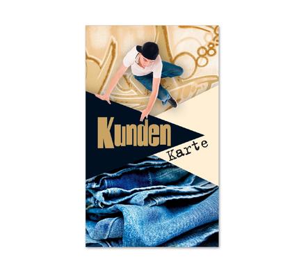 Kundenkarte Kundenkarten Kundenbindung Bonuskarte Treuepass FA78 Mode Modegeschäft Modeboutique Boutique Fashion Jeans Modegutschein Bekleidung Textilwaren