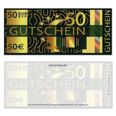 Wertgutscheine für Gutscheinverpackung Gutschein Geschenkgutscheine Geschenk Gutscheine für Kunden Druckerei blanko bestellen Karten geschenkgutscheine.com bestellen Klappkarten hauer U850 