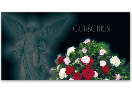 Gutscheinkarte Geschenkgutscheine geschenkgutscheine.com bestellen Klappkarten pos-hauer BL209 Friedhofsgärtner Friedhofgärtnerei