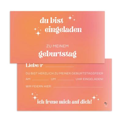 Geburtstagseinladungen EK006