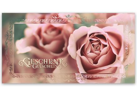 Gutscheinkarte Geschenkgutscheine Gutschein Blumen Blumenhändler Gärtnerei