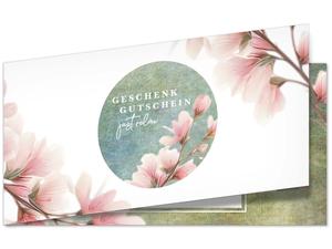 Faltgutschein DIN-lang Kosmetik Friseur Massage