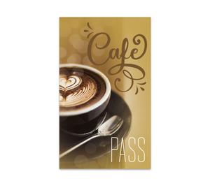 Kundenkarte Cafepass Kaffee- und Tortenpass Kundenkarten Bonus-Pass Bonus-Pässe Treuepässe G509 Café Caféhaus Kaffeehaus Kaffee Eisdiele Eiscafé