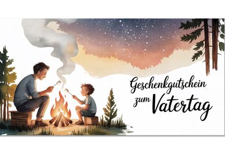 Geschenkgutscheine für Vatertag