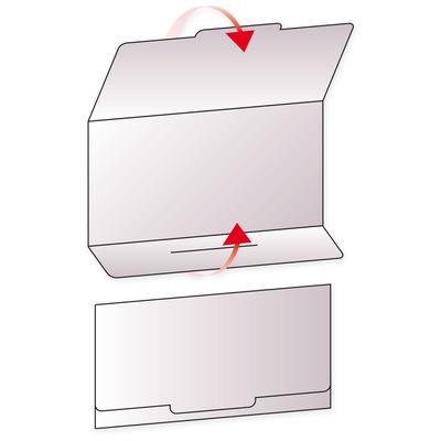 Geschenkgutschein Multicolor zum Falten /: Faltanleitung