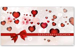 Gutschein Geschenkgutscheine Geschenk Gutscheine für Kunden Druckerei blanko bestellen Karten hauer U240 Muttertag Muttertagsgutschein 14. Februar Valentinstag