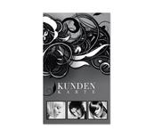 Kundenkarte Kundenkarten Kunden-Cards Kundenbindung Treuekarte Rabattsystem K595 Friseurgutschein Friseurgeschäft Friseursalon Friseur hairstyling Frisör Coiffeur Haarstudio Coiffure Coifför