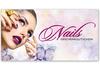 KS267 Geschenkgutschein Multicolor zum Falten / Nagelstudio Findernagelstudio Nageldesign