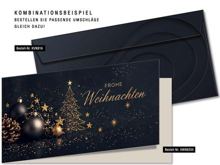 Weihnachtskarte DIN-lang: Passendes Zubehör
