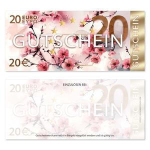 Wertgutscheine für Gutscheinverpackung Gutschein bestellen blanko Gutscheine Card Geschenkgutschein Vorlage Geschenkgutschein-shop U12820 