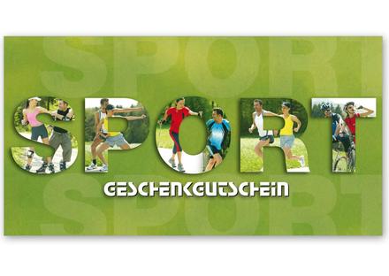 Gutschein bestellen Faltgutschein blanko Gutscheine Card Geschenkgutschein Vorlage Geschenkgutschein-shop SP210 Sport Sportartikel Sportartikelhandel Sportgutschein