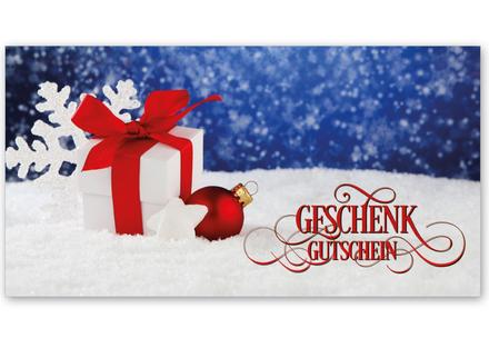 Gutscheinkarte Geschenkgutscheine geschenkgutscheine.com bestellen Klappkarten pos-hauer X226 für Weihnachten Weihnachtsfest xmas X-mas Weihnachtsmotiv Weihnachtsgutschein