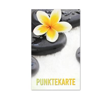 Punktekarten 10er Block Abokarte Abo-Karten Kundenbindung MA461 Massage Kosmetik Massagepraxis Massagegutschein Wellness Spa Kosmetikinstitut Naturheilkunde Physiotherapie