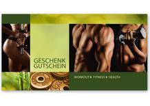 Gutschein Geschenkgutscheine Geschenk Gutscheine für Kunden Druckerei blanko bestellen Karten hauer FI211 Fitness Fitnesscenter Fitnessstudio Gymnastikstudio