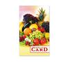 OG551 Bonus-Card 20FH / Obst und Gemüse OG551 Bonus-Card 20FH / Obst und Gemüse