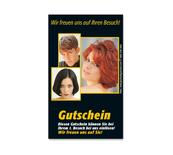 Empfehlungskarten Kundenakquise Kunden gewinnen K666 Friseurgutschein Friseurgeschäft Friseursalon Friseur hairstyling Frisör Coiffeur Haarstudio Coiffure Coifför
