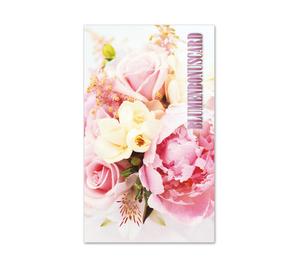 Kundenkarte Kundenkarten Kundenbindung Bonuskarte Treuepass BL512 Blumenhändler Blumenhandlung Blumen Blumengeschäft Blumengutschein