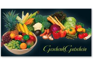 Gutscheine für Obst- und Gemüse-Handel