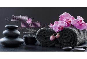 Gutschein für Kosmetik Massage Spa Wellness