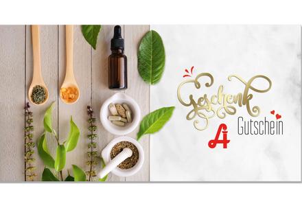 Faltgutschein für österreichische Apotheken