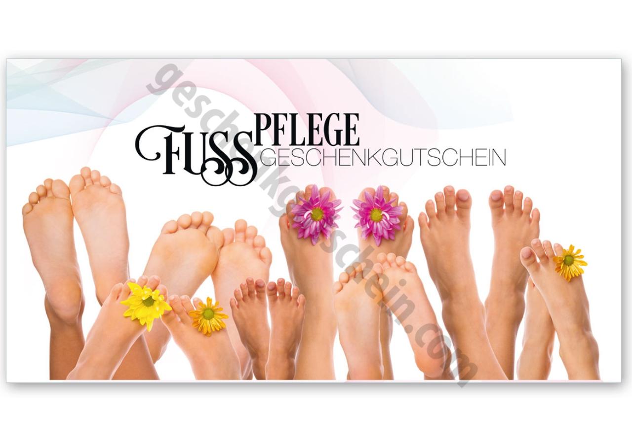 Geschenkgutscheine Fußpflege FU220