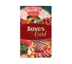 Kundenkarte Kundenkarten Kundenbindung Bonuskarte Treuepass M551 Metzgerei Fleischer Fleischhauerei Fleisch und Wurst Fleisch und Wurstwaren