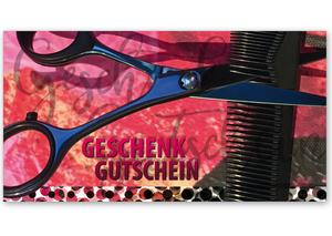 Multicolor Geschenkgutschein Gutscheinvordrucke Gutschein bestellen pos K289 Friseurgutschein Friseurgeschäft Friseursalon Friseur hairstyling Frisör Coiffeur Haarstudio Coiffure Coifför