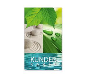 Kunden-Karte Kunden-Karten Kundencard Bonuskarten Kundenkarten MA563 Massageinstitut Massagepraxis Massagegutschein Wellness Spa Kosmetikinstitut Naturheilkunde Physiotherapie