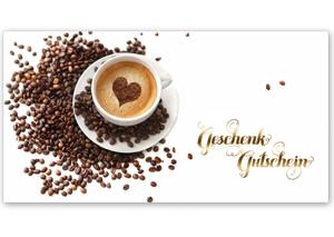 Geschenkgutscheine für Cafes