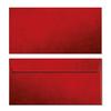 KVN906 Briefumschläge für Geschäftsbriefe, Format DINlang, ohne Fenster, rot Struktur