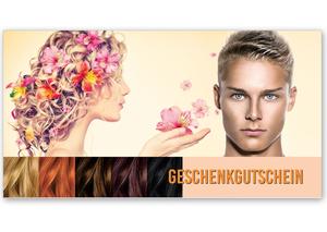 Gutschein Geschenkgutscheine Geschenk Gutscheine für Kunden Druckerei blanko bestellen Karten hauer K277 Friseurgutschein Friseurgeschäft Friseursalon Friseur hairstyling Frisör Coiffeur Haarstudio Coiffure Coifför