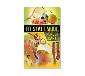 Kundenkarte Kundenkarten Bonus-Pass Bonus-Pässe Treuepässe SP574 Sport Sportartikel Sportartikelhandel Sportgutschein