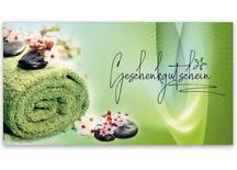 Geschenkgutschein Massage Kosmetik Spa  Naturheilkunde Physiotherapie Friseur