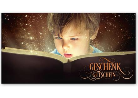 Gutscheinkarte Geschenkgutscheine geschenkgutscheine.com bestellen Klappkarten pos-hauer BU223 Bücherei Buchladen Buchhandelsgesellschaft Buchhandel Buchhandlung Buchgutschein