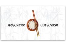 Gutscheinkarte Geschenkgutscheine G214 China-Restaurant chinesische China asiatische chinesisches Restaurant