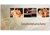 MA247 Geschenkgutschein Multicolor zum Falten / Massage Wellness Spa Kosmetik