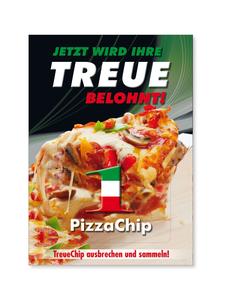 Treuechips Treue-Chips Belohnungssystem Kundenbindung G33 Italiener italienische Restaurants Pizzeria Pizzaria italienisches Restaurant