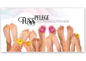Multicolor Geschenkgutschein Gutscheinvordrucke Gutschein bestellen pos FU220 Fußpflegesalon Fußpfleger Fußpflege Fußpflegeinstitut Fußpflegegutschein Podologie