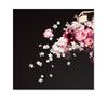 KVN28 Kuverts 120x120mm, Blumen/schwarz KVN28 Kuverts 120x120mm, Blumen/schwarz